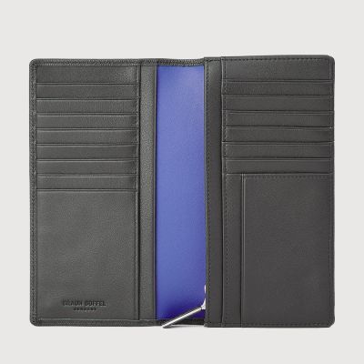 ANDILE 2 FOLD LONG WALLET WITH ZIP COMPARTMENT (BOX GUSSET)