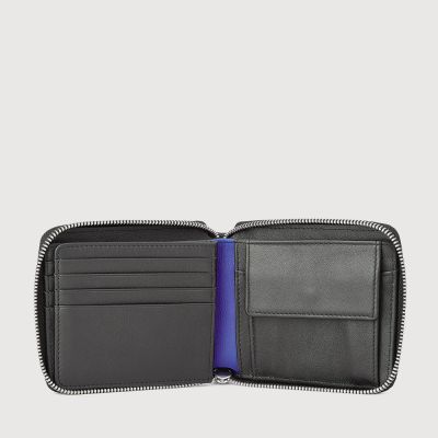 ANDILE ZIP CENTRE FLAP WALLET WITH COIN COMPARTMENT